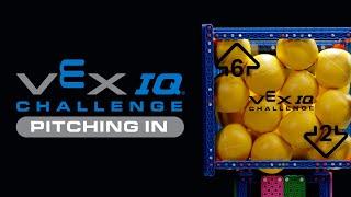 VEX IQ Challenge Pitching In : 2021-2022 Game