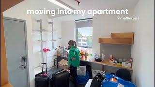 vlog • moving into my new apartment in melbourne