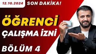 YABANCI ÖĞRENCİLERE ÇALIŞMA İZNİ (Yabancılara Çalışma İzni 2024)