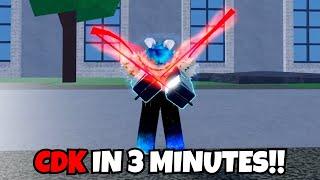 Getting CDK In 3 MINUTES!! [Blox Fruits Update 17 Part 3]