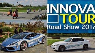 Innovatour 2017 Arese | Mezzi Polizia Stradale, Parata Vespe, Alfa Giulia in Pista Guida Sicura