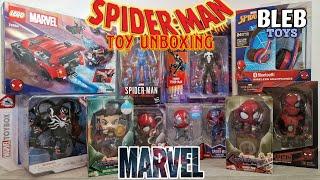 Spiderman, Miles Morales, Lego toy unboxing ASMR satisfying