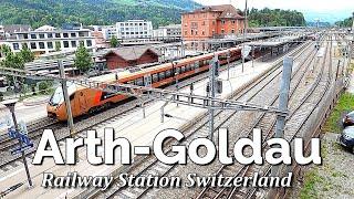 Arth-Goldau Beautiful Railway Station  in Switzerland