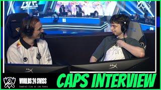 Caedrel Interviews Caps After The G2 VS T1 Series