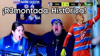 ¡REMONTADA HISTÓRICA! / REACCIÓN CRUZ AZUL VS XOLOS/ JCUARTOS DE FINAL VUELTA APERTURA 2024