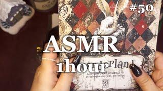 ASMR |️깊은수면을 위한 다꾸한시간️50탄|공부용 수면용 작업용|scrapbooking |papertherapy |tingletherapy |sleeping