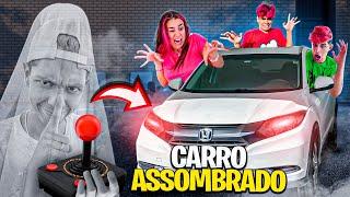 ASSOMBREI O CARRO DE TODOS DOS ROSA *Ficaram com medo ?