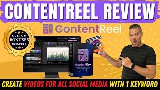 ContentReel Review & Demo  Custom ContentReel Bonuses 