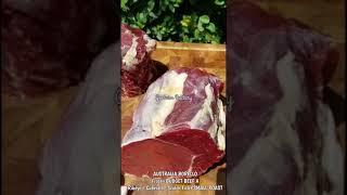 AUSTRALIA BORELLO frozen BUDGET BEEF A Ribeye / Cuberoll / Scotch Fillet SMALL ROAST