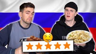 ZUFÄLLIG Russisches Essen bestellt (oha ist das lecker) mit @dave_ 