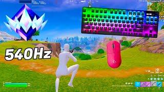 SteelSeries Apex Pro TKL ASMR  Solo Gameplay  Satisfying Keyboard Fortnite 360 FPS 4K