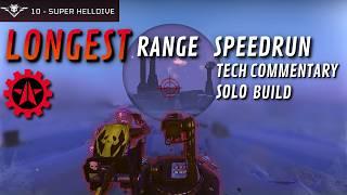 AT emplacement SHREDS | Helldivers 2 Solo Speedrun no deaths lv10 Tips & Tricks