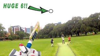 GOPRO CRICKET BATTING POV | 3 SIXES IN AN OVER | OWP