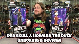 Red Skull & Howard the Duck Marvel Legends Unboxing & Review!