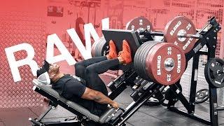 RAW LEG WORKOUT *sets and reps included | Unfiltered Episode 1