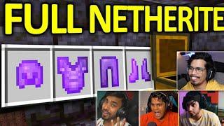 Indian gamers Luckiest moments  in Minecraft  techno gamerz, bbs, mythpat, gamerfleet, yessmartypie