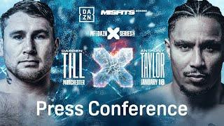 MISFITS & DAZN X SERIES 020: DARREN TILL VS. ANTHONY TAYLOR PRESS CONFERENCE LIVESTREAM