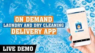 Laundry Service App | On Demand Laundry and Dry Cleaning Delivery App Live Demo