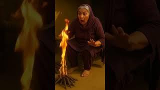  Grandma's goat saved grandma's life by pouring water on the fire! #viralshort #grandma #stories