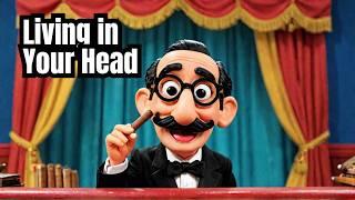 Groucho living rent free in your head! Vlogger Puppet!