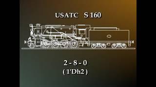 Baldwin-Lima-ALCo USATC S160 ΣΕΚ κλάση Θγ - Greek CH class THg