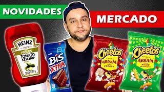 KETCHUP HEINZ DE PICLES, CHEETOS DE COCADA E MILHO NA MANTEIGA E BIX XTRA - NOVIDADE DE MERCADO