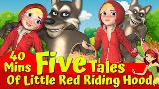 Little Red Riding Hood & The Big Bad Wolf I Five Tales I Animated Fairytales