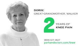 Doris' Story - Knee Replacement - Parham Doctors' Hospital