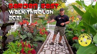 Walk Through of showcase Canna Lily Garden 2021