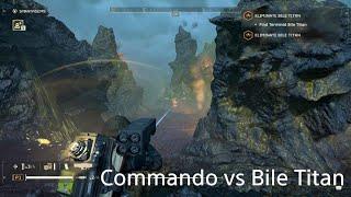 MLS-4X Commando vs Bile Titan - HELLDIVERS 2