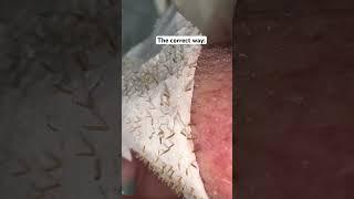 The Correct way to Remove Blackheads - Satisfying Peel Pore Strip #blackheads #skincare #blackhead