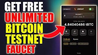 Claim Unlimited tBTC Bitcoin Testnet Faucet Free | How to Get Bitcoin Testnet Faucet Unlimited #BTC