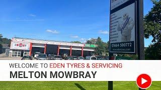 Our garage in Melton Mowbray | Eden Tyres & Servicing