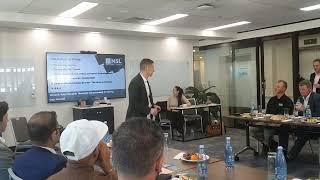 Guy Naselli from NSL Property Group presenting at "Commercial Property & Your SMSF" seminar