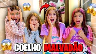 FOMOS ASSISTIR DIVERTIDAMENTE 2 E FICAMOS PRESOS NO SHOPPING O COELHO MALVADÃO APARECEU.