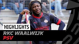 Johan Bakayoko scores again  | Highlights RKC Waalwijk - PSV