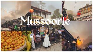 2 Days in Mussoorie️ | Visited Bhatta Fall, Lal Tibba, Landour, George Everest, Gun Hill, etc️