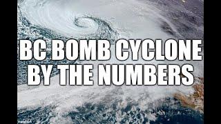 BC BOMB CYCLONE BY THE NUMBERS: 170kmh Winds Reported and 100,000 Lost Power!! #bcstorm