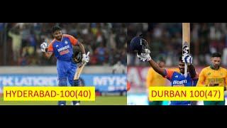 Sanju Samson making his critics eat their words with back to back hundreds