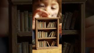 Tiny Library Dreams: DIY Miniature Bookshelf Magic! 