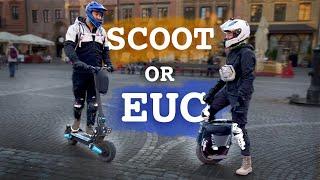 Would  you choose EUC or Escooter? ft. Andrew (JimmyChang)