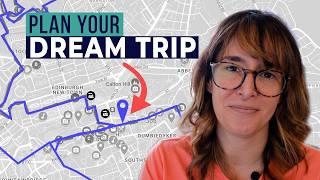 How to plan trip w/ Travel Mapper | Customized Google Map!