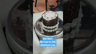 Blackforest cake for Barbie Dolls. https://www.chefginas.com/products/blackforest-cake #barbie #mini