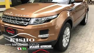 Range Rover Evoque recebeu proteção Kisho, vitrificador  Japonês de Alta Performance!