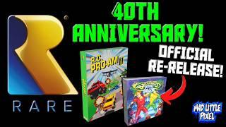 CRAZY! It's RARE's 40th Anniversary & They Are Releasing NES & Game Boy Carts!