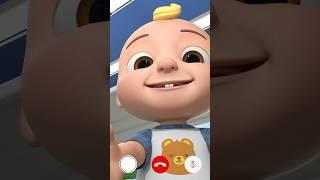 Ring Ring! JJ's Facetiming you with his Daddy! Say HI! #cocomelon #shorts