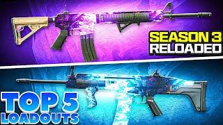 TOP 5 *META* ASSAULT RIFLE LOADOUTS after UPDATE!  (Warzone Best Class Setups) - BO6