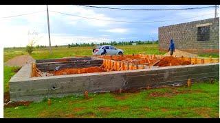 ПОЛЫ по Грунту Своими Руками. Ночное уплотнение грунта водой и тромбование виброплитой