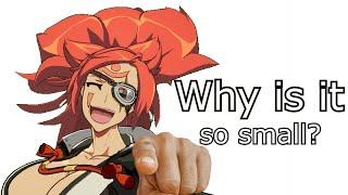 Baiken when smol health bars