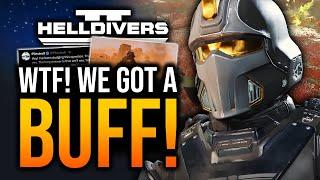 Helldivers 2 - Arrowhead is Back! Secret BUFF & Dev Jobs!